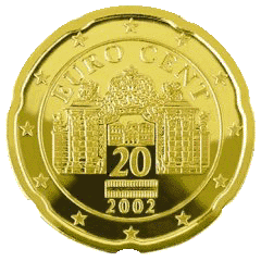 Монета 20 евроцентов, Австрия (аверс)