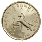 Монета 20 евроцентов, Словения (аверс)